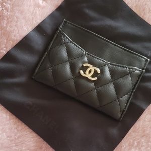 CHANEL card holder